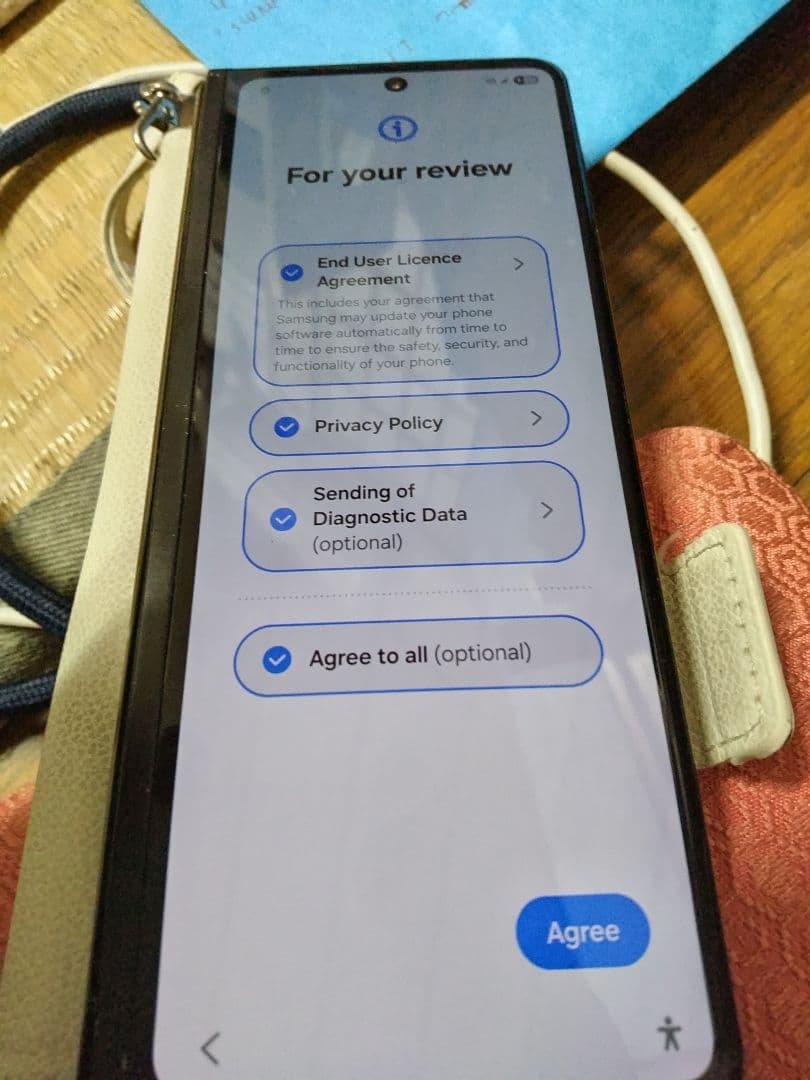 GalaxyまたはAndroidデバイス スマートフォン本体
