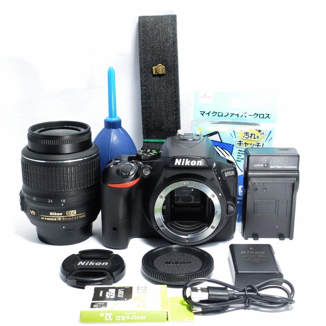 お子様の成長記録に❤️Nikon D5500✨すぐ使えてWiFiでスマホ転送