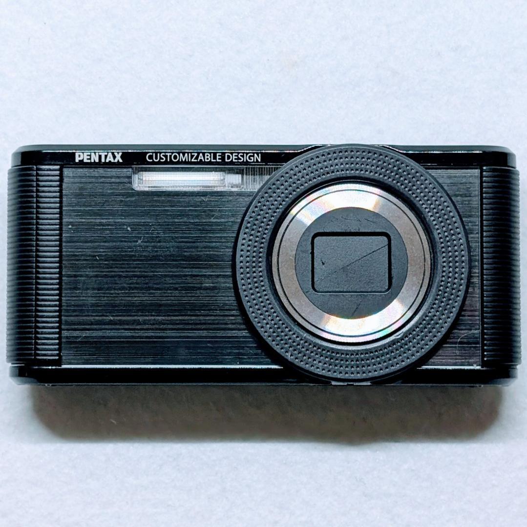 動作確認済 PENTAX Optio LS465 デジカメ 黒 ※バッテリー無し