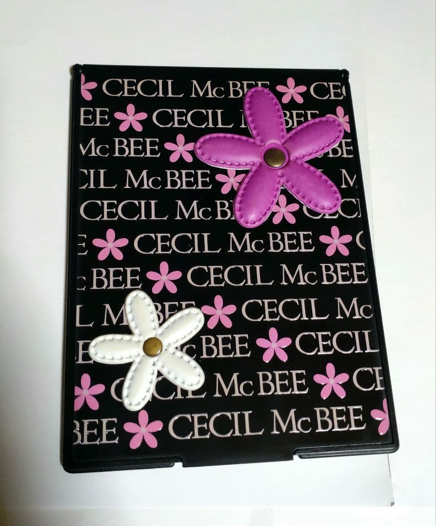 【希少】CECIL McBEE セシルマクビー 鏡 ミラー Y2K 平成 花