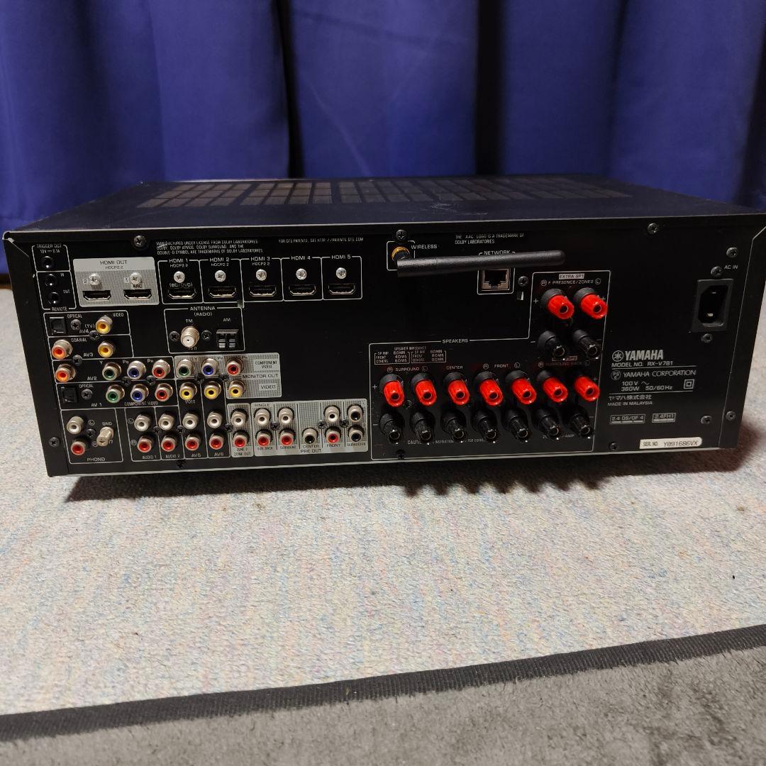 値下げ！YAMAHA AVアンプ RX-V781