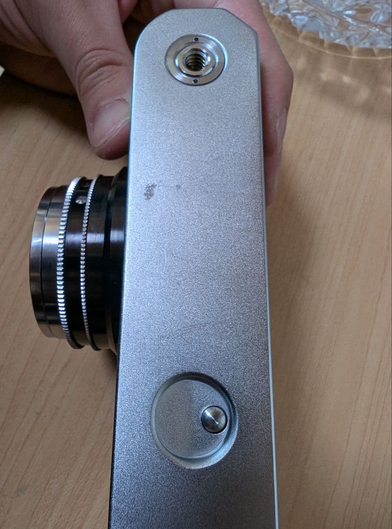 ワルツワイド レンジファインダー フィルムカメラ 整備済 実写確認済 背面割れ有