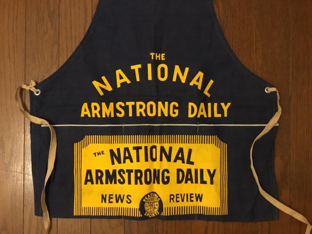 レア　ヴィンテージ　ニュースペーパー　エプロン