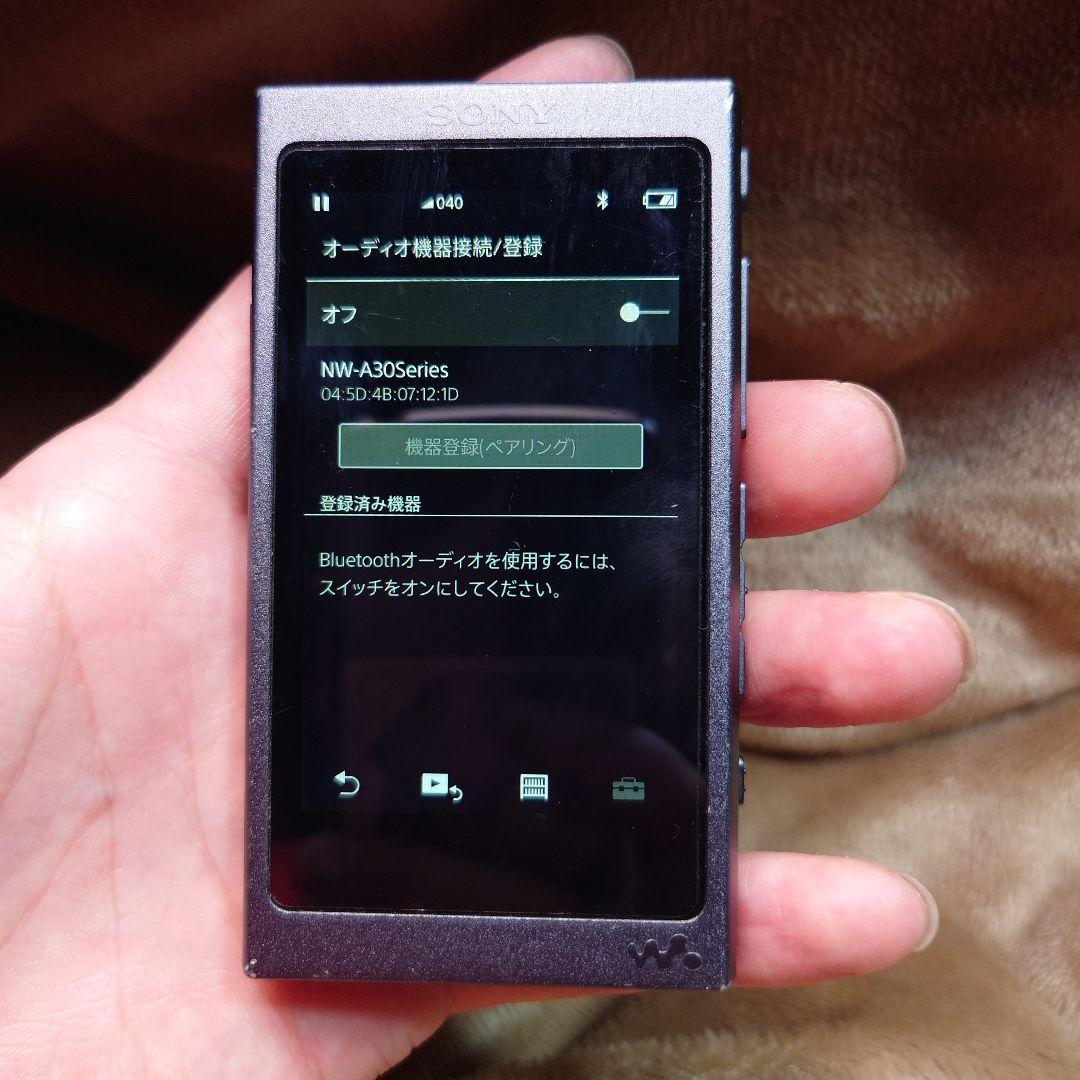 SONY ウォークマン NW-A30 動作確認済み