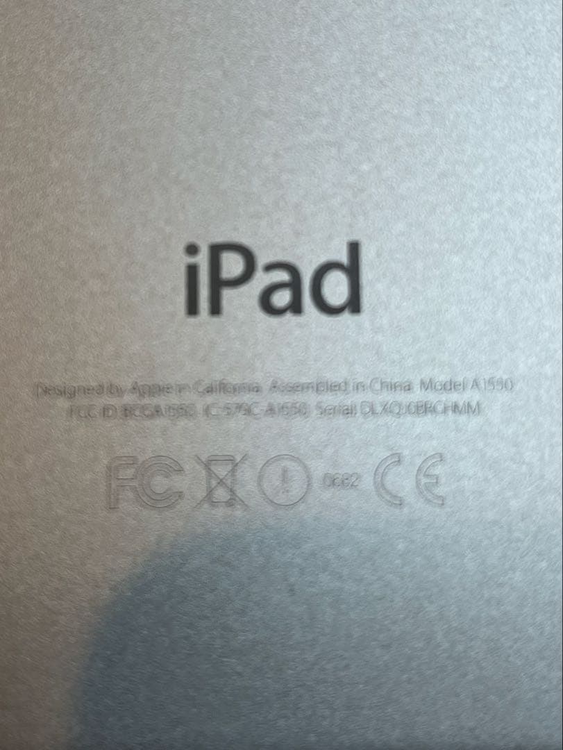 iPad本体 iPad mini4