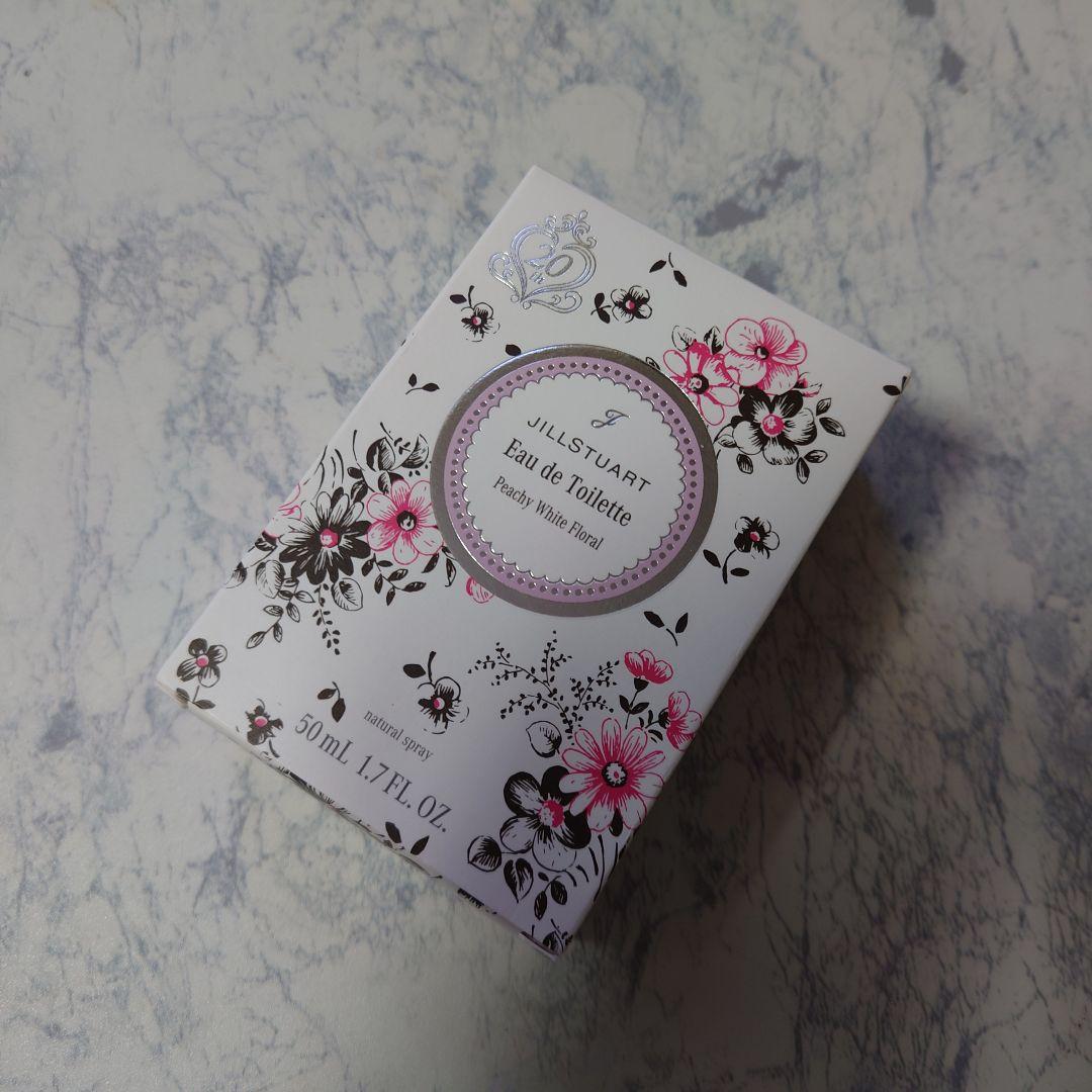新品　JILL STUART ピーチーホワイトフローラル　オードトワレ 50ml