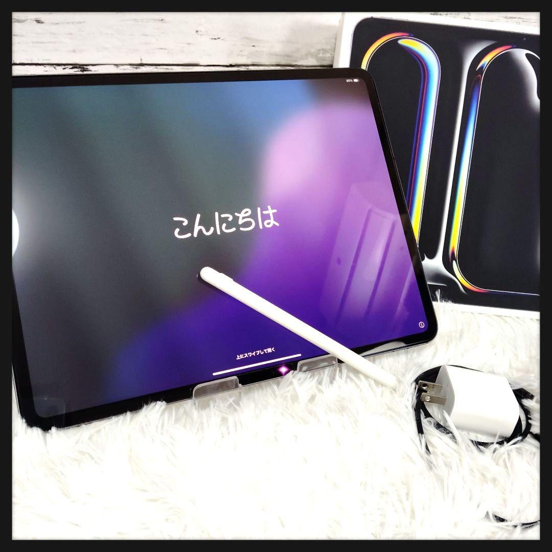【美品】iPad Pro M4 13インチ　256GB充電器　タッチペン　箱完備