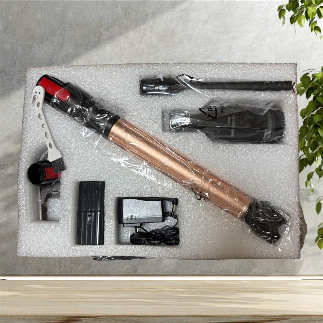 【新品未使用】コードレス掃除機 軽量 サイクロン式 スティッククリーナー