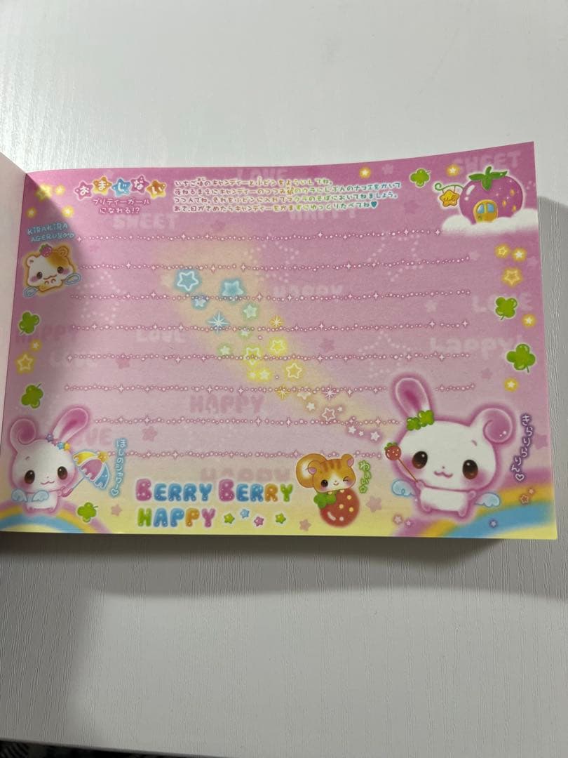 【新品未使用】平成レトロ メモ帳 うさぎ ハムスター リス 可愛い レア 当時物