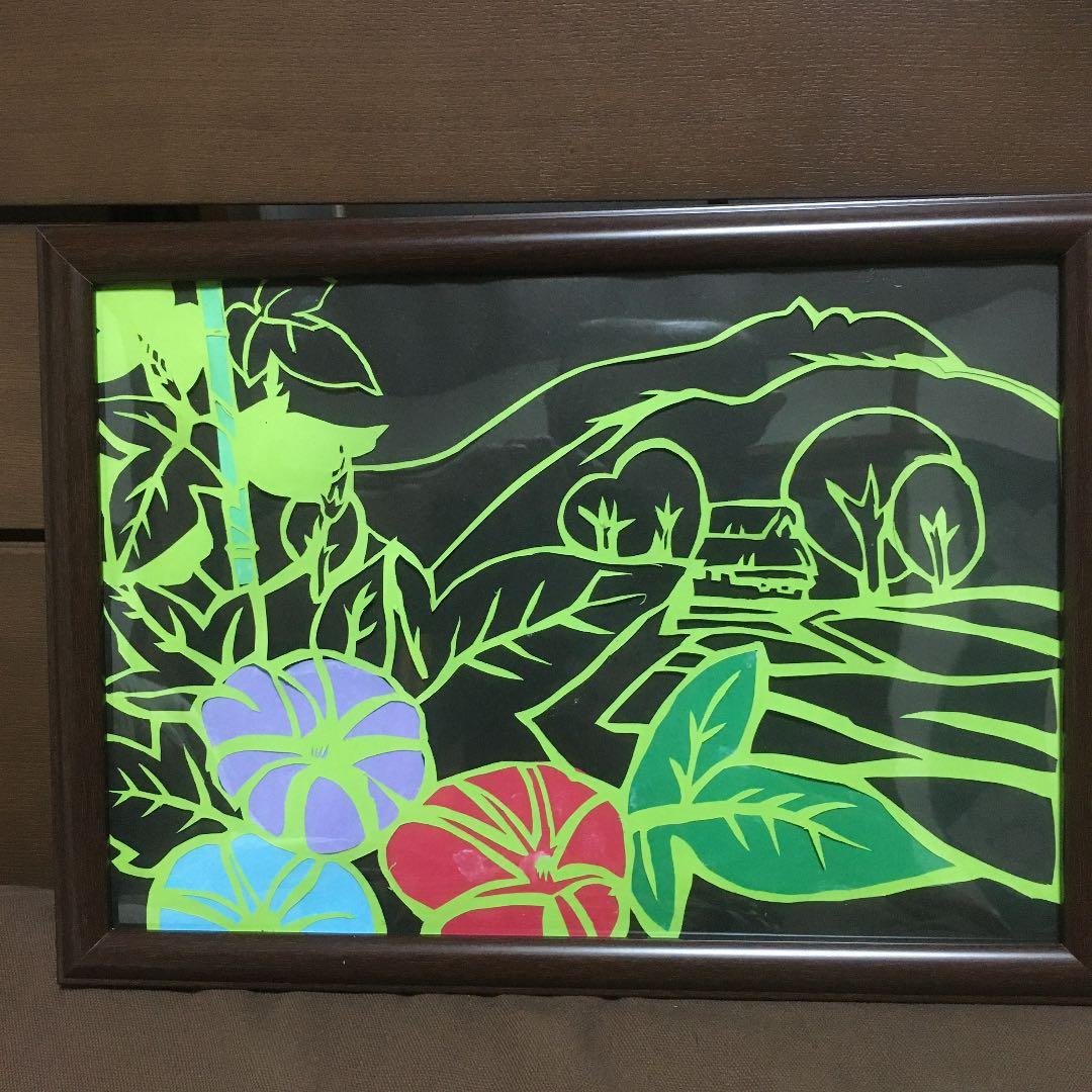 手作りの切り絵
