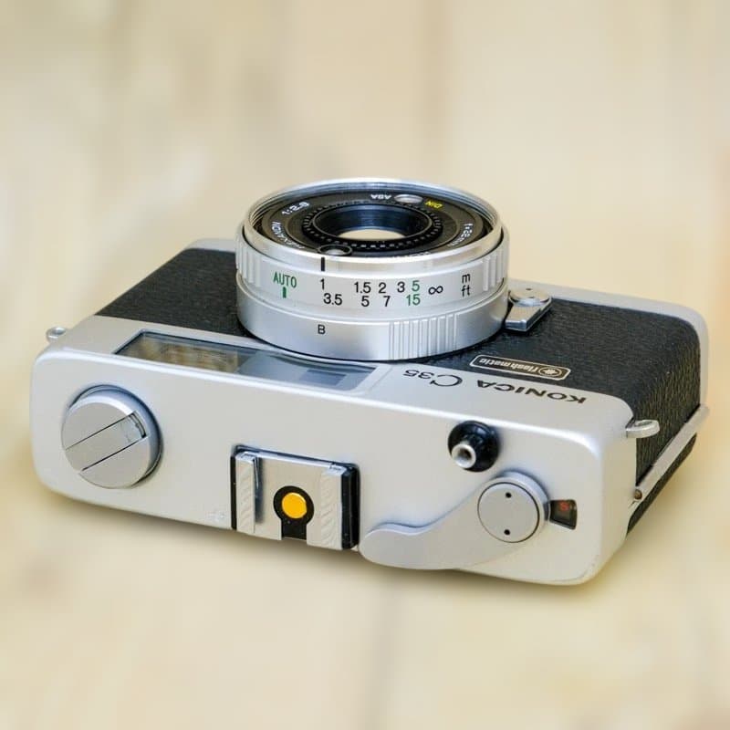 【整備品】KONICA C35 Flash matic コニカ