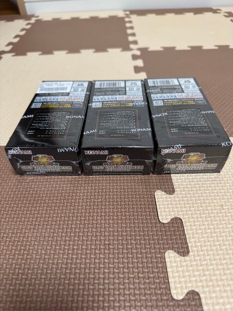 遊戯王　リミットオーバーコレクションヒーローズ　3BOX シュリンク付き