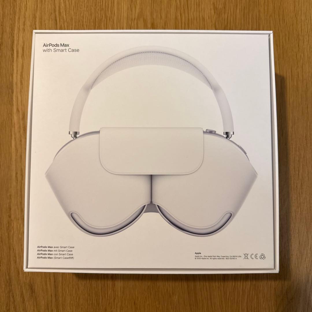 【美品】AirPods MAX 第一世代 Lightning シルバ