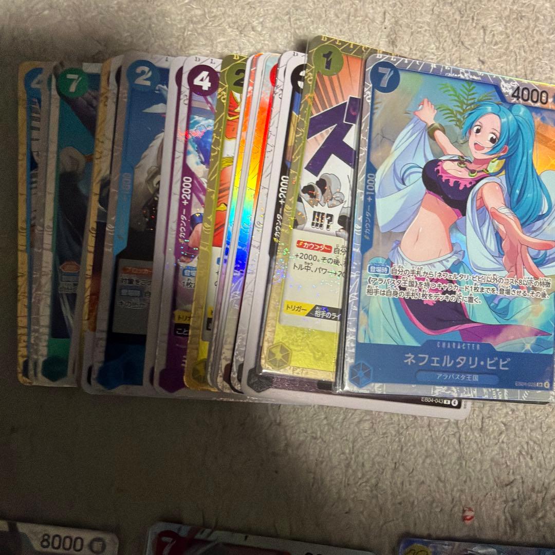 ワンピース カードゲーム セット　キラキラ39枚　ノーマル94枚　ルフィ