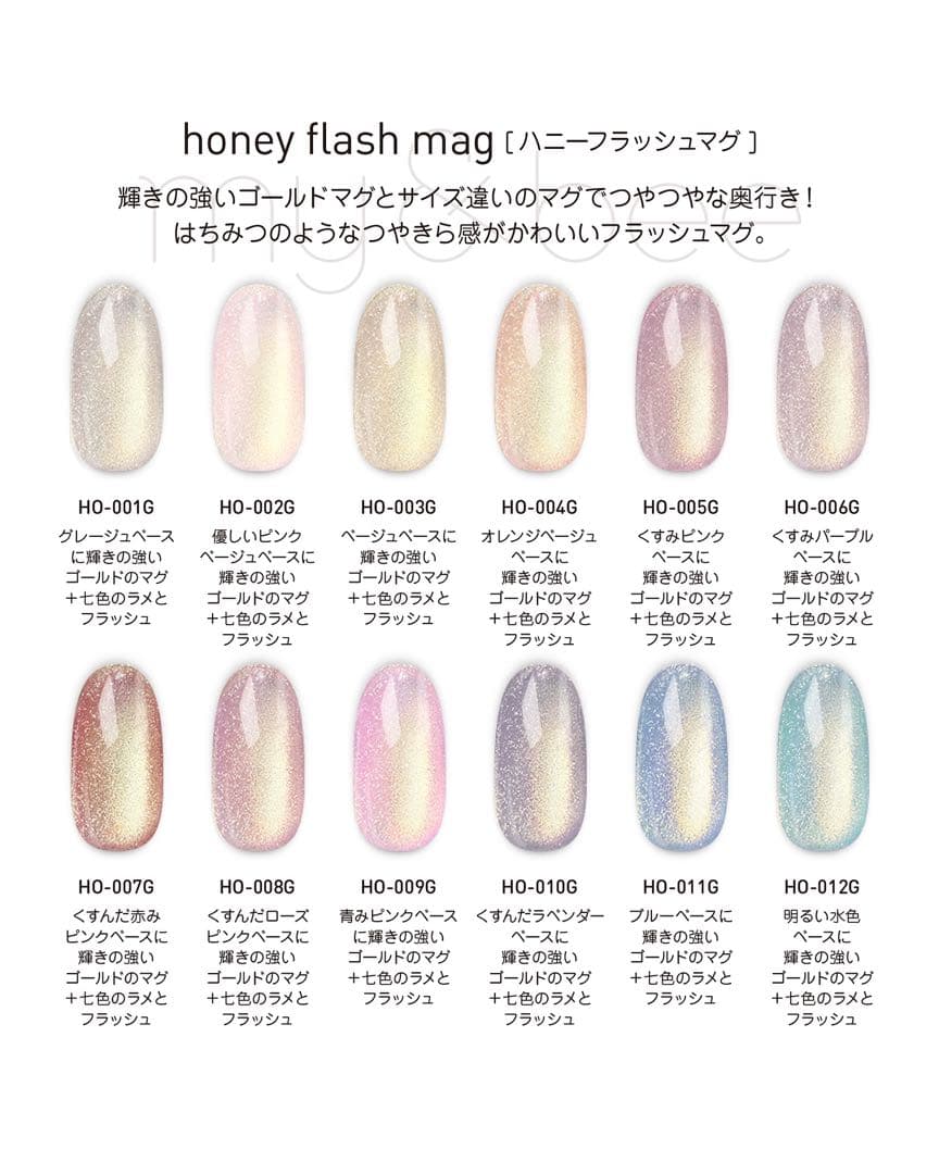 【匿名配送】my&bee NAIL EXPO先行発売　ハニーフラッシュマグ