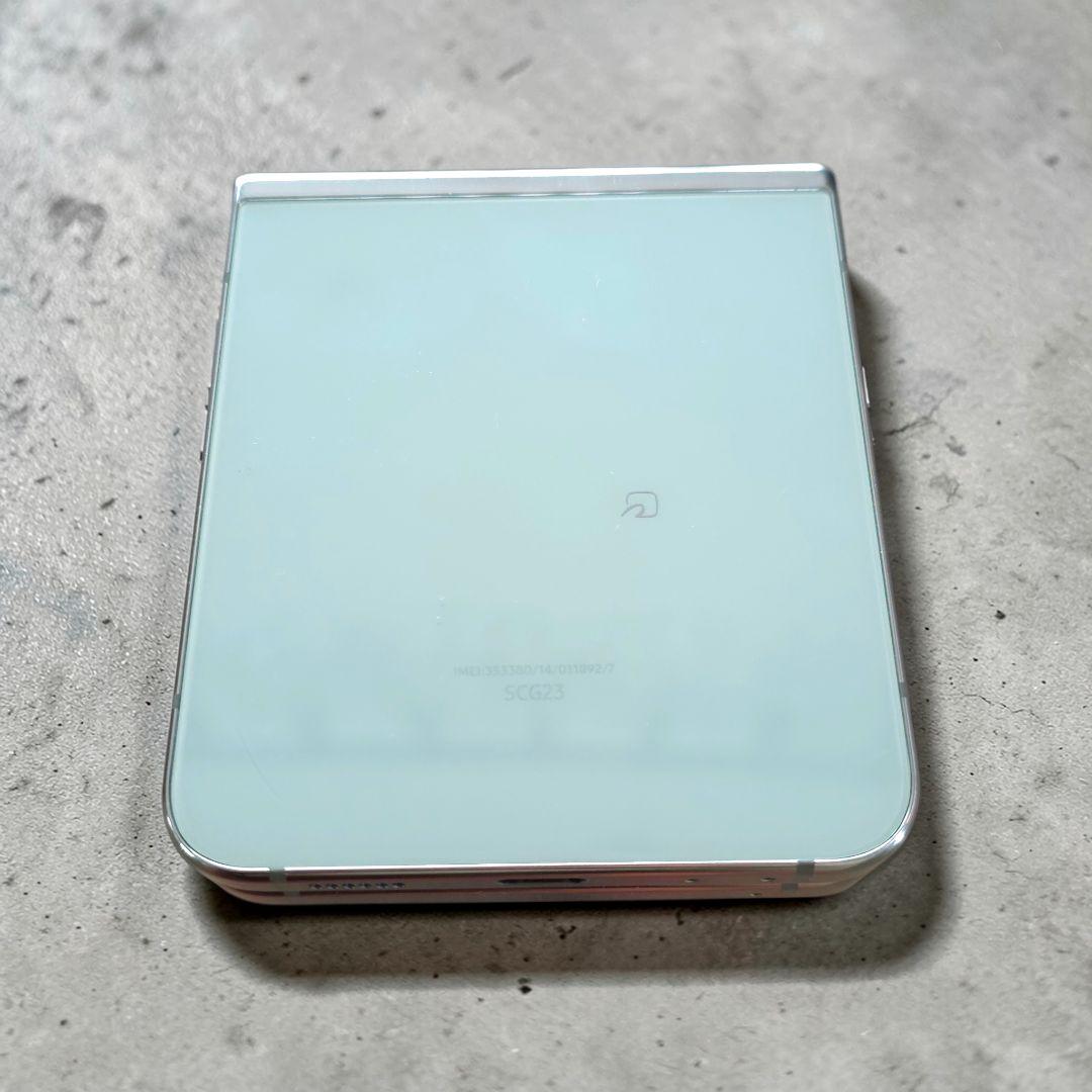 Galaxy Z Flip5 本体 SCG23 国内版 ミント 256GB