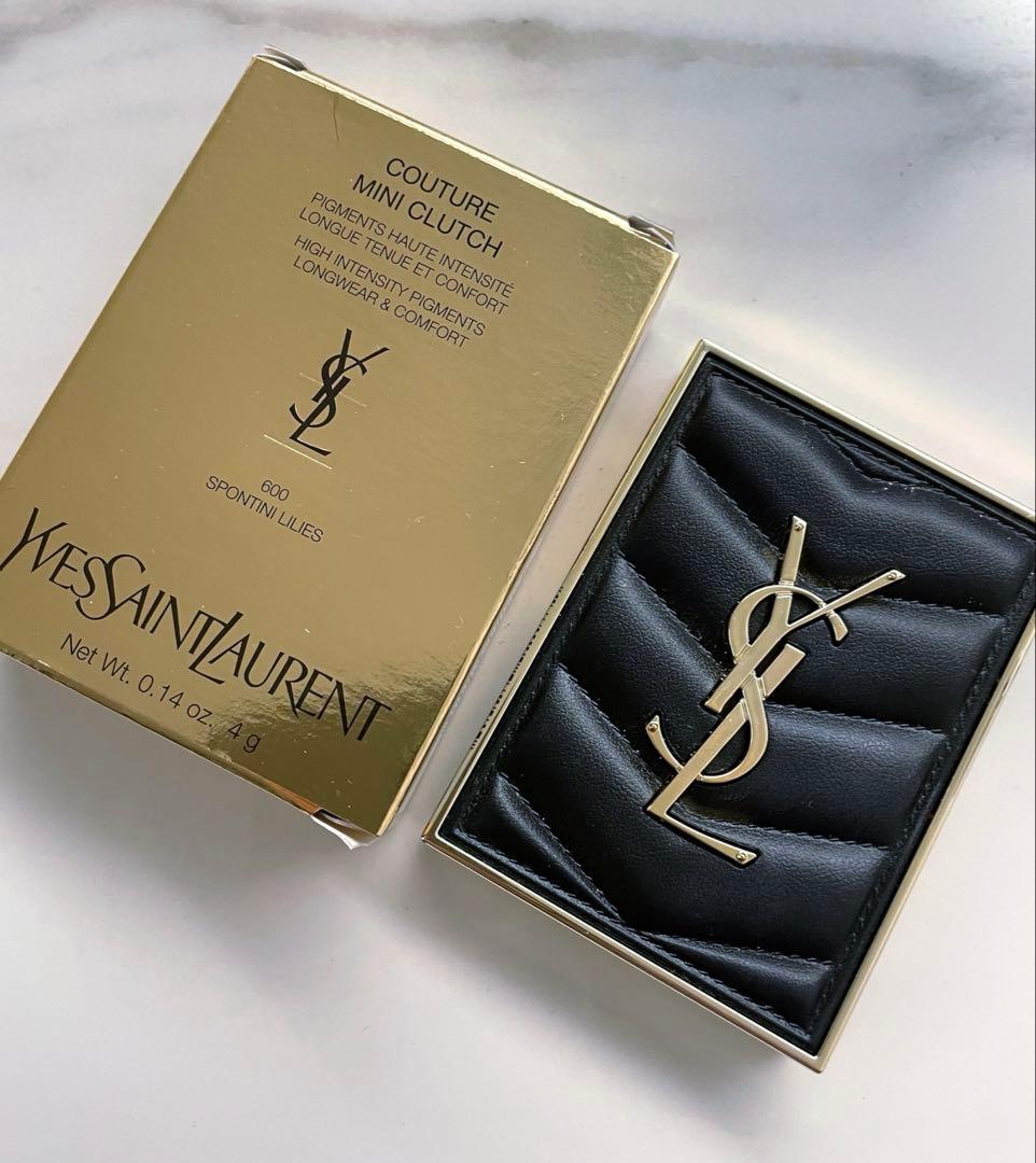 YSL イヴサンローラン♡クチュール ミニ クラッチ スポンティーニ リリー