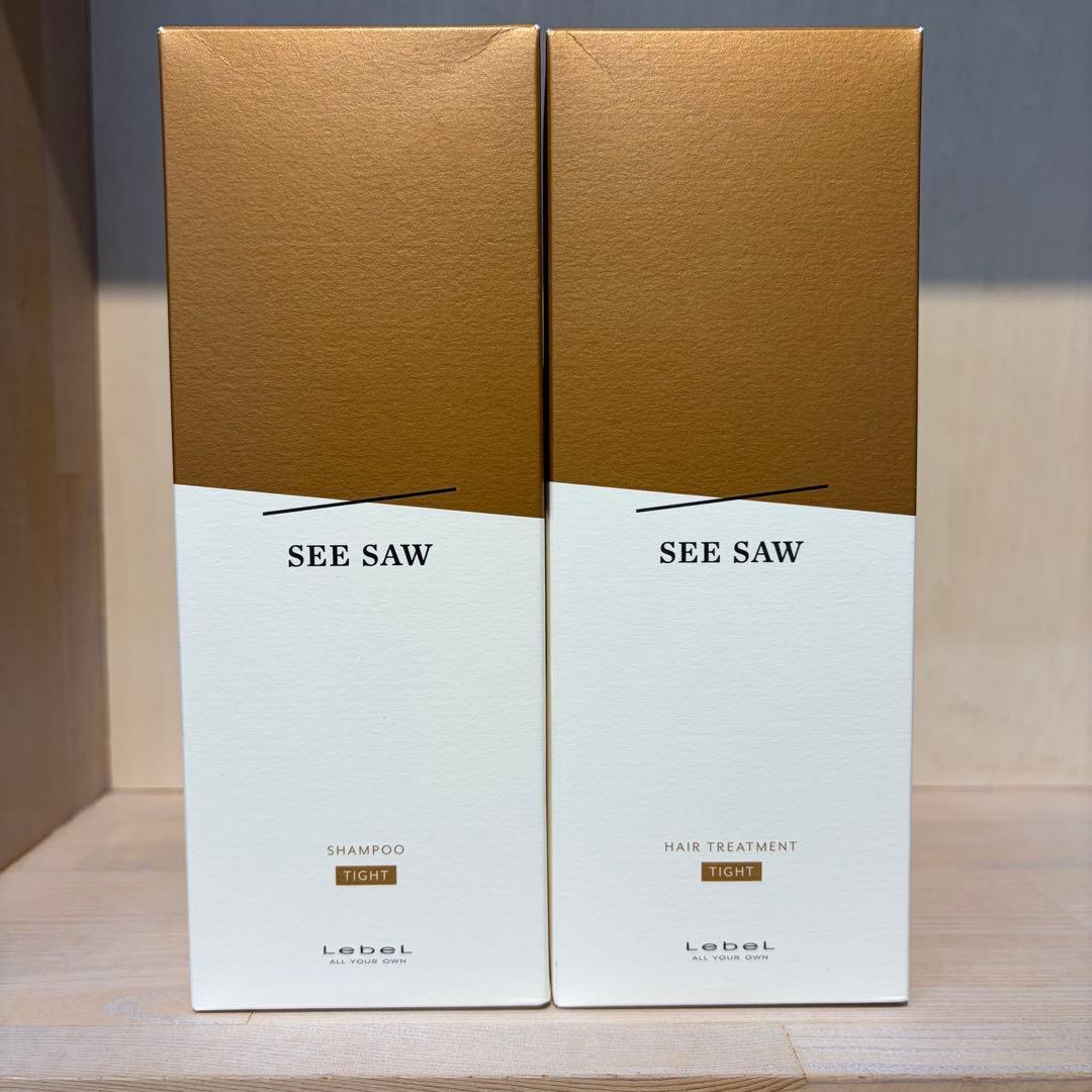 【新品未使用】 SEE SAW TIGHT シャンプー・トリートメントセット