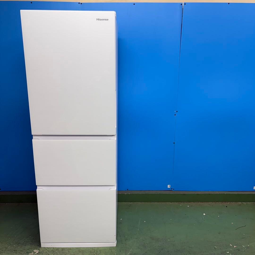 896 新生活応援！！ガラストップ大型冷蔵庫　300L以上　自動製氷　3ドア