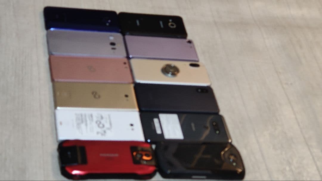 まとめ売り12台 スマートフォン本体セット通電確認済み