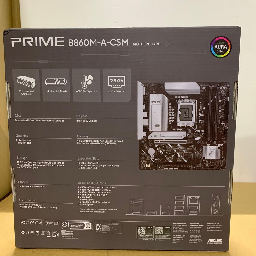 PRIME B860M-A-CSM 新品