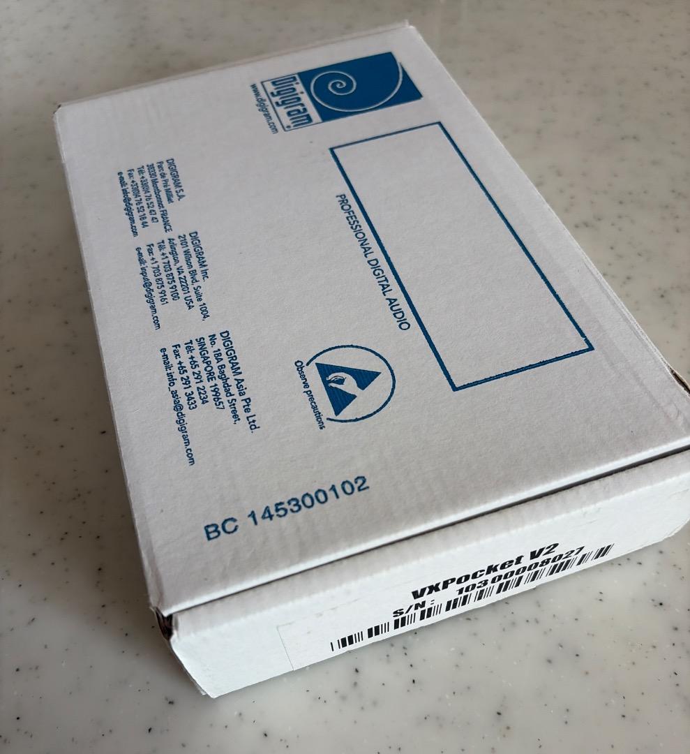 Digigram VXpocket v2 プロフェッショナルサウンドカード