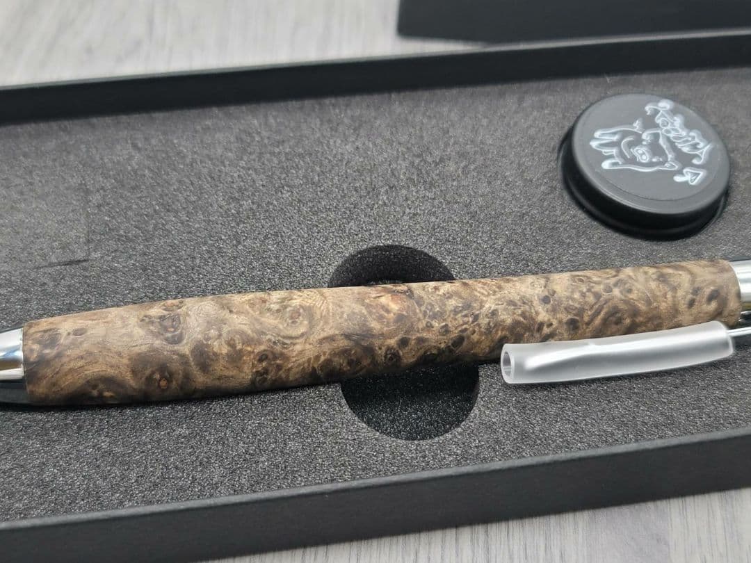 新品　こぶた工房　極上+花梨瘤　青瘤　シャープペンシル0.5