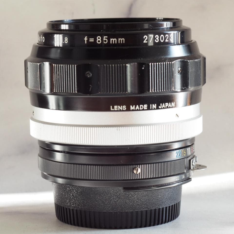 Nikon ニコン Nikkor-H Auto 85mm f1.8 Ai改
