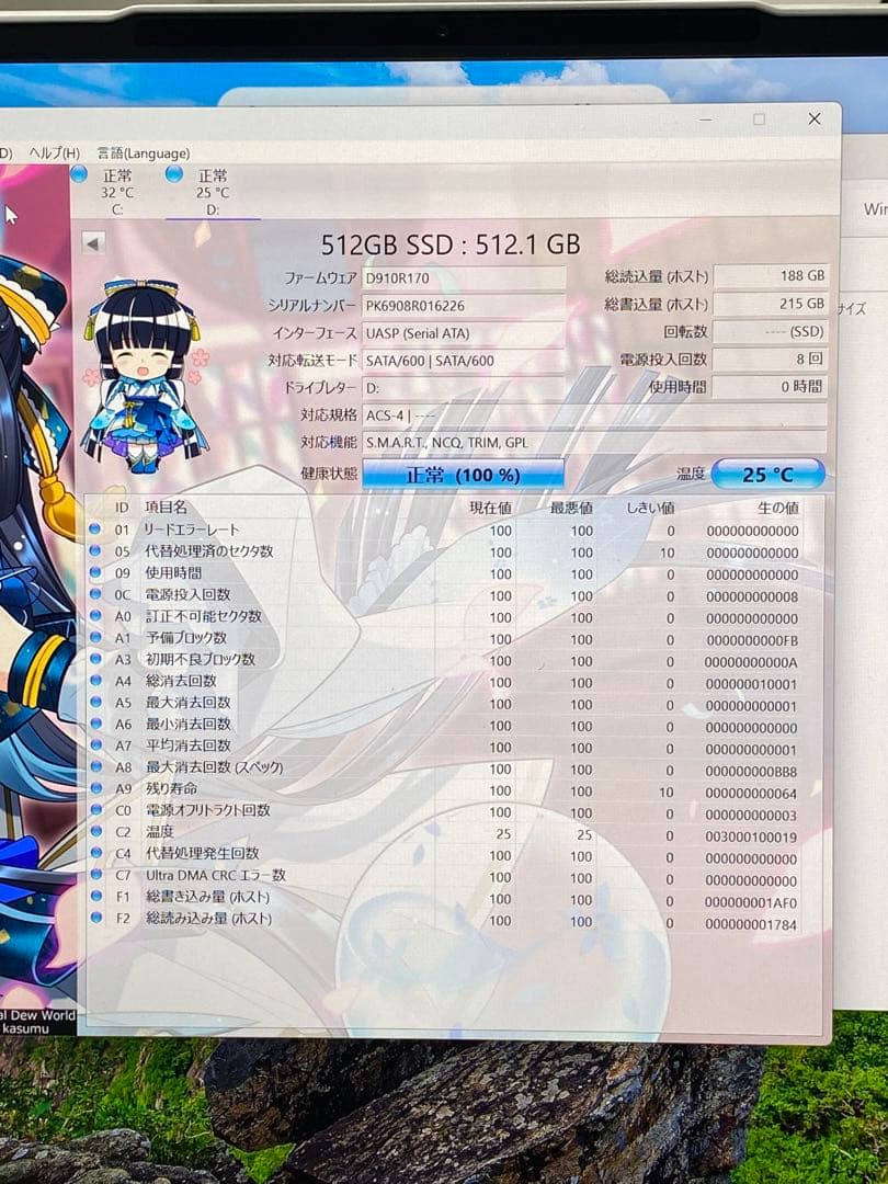 内蔵型SSD AZW M.2 2280 SATA SSD 512GB