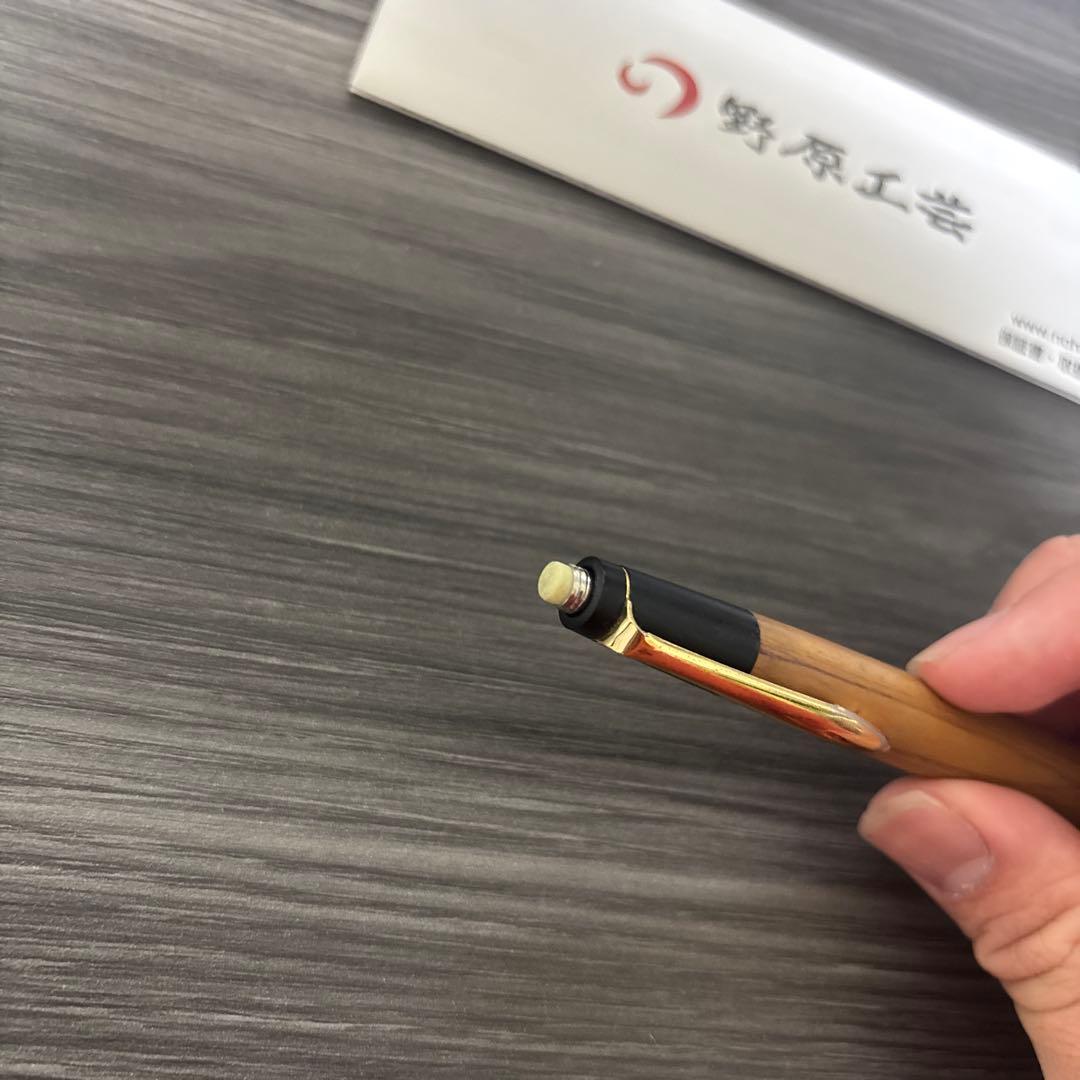 野原工芸 製図用 0.5mm シャーペン 木曽檜 固定式口金