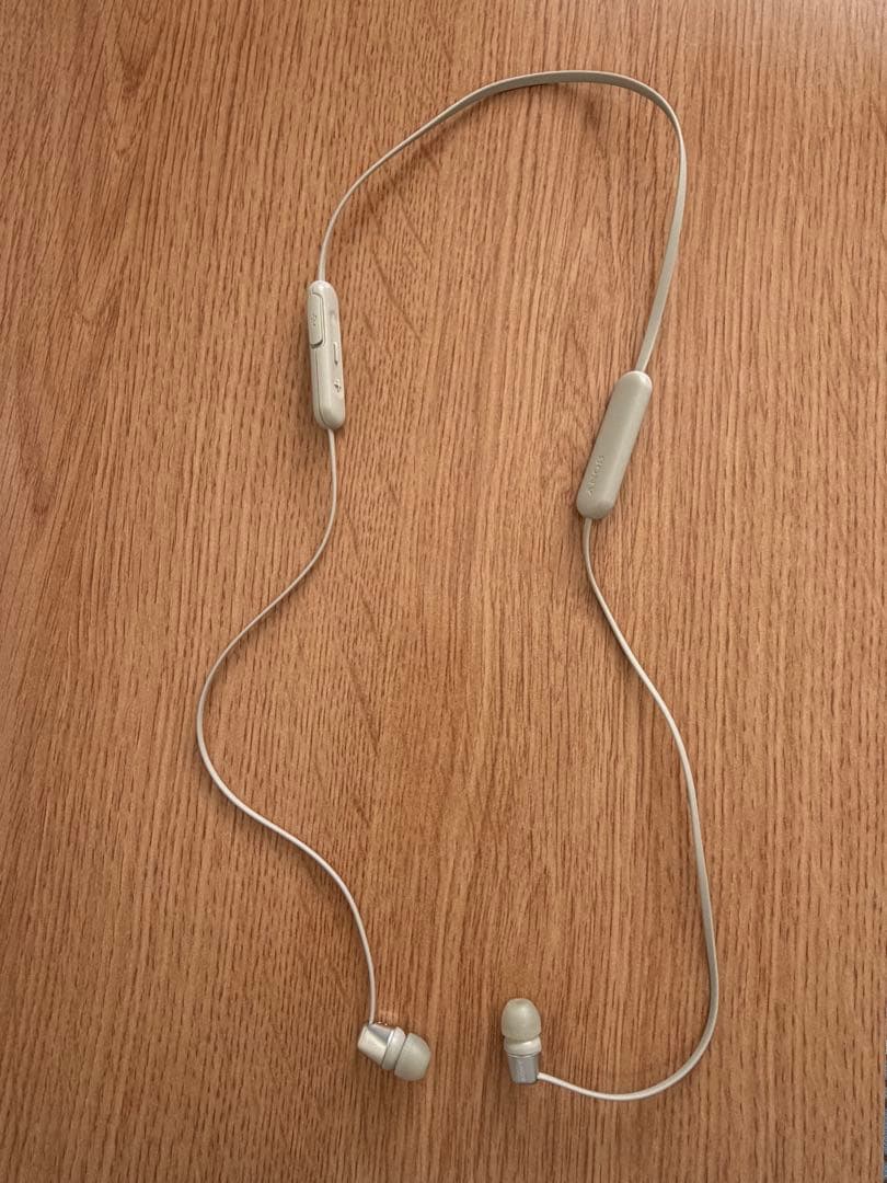 ソニー ワイヤレスイヤホン WI-C310 : ゴールド WI-C310 NC