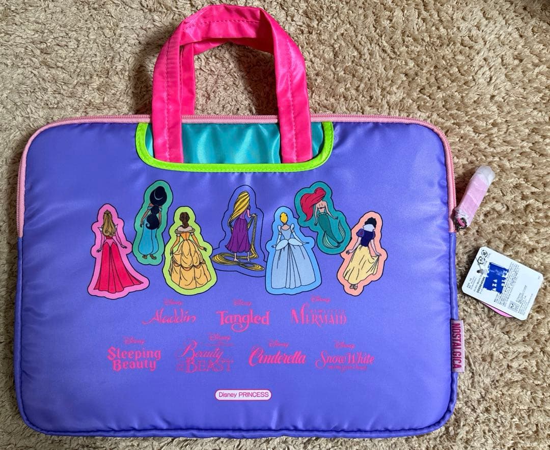 NOSTALGICA ディズニープリンセス　パソコンケース