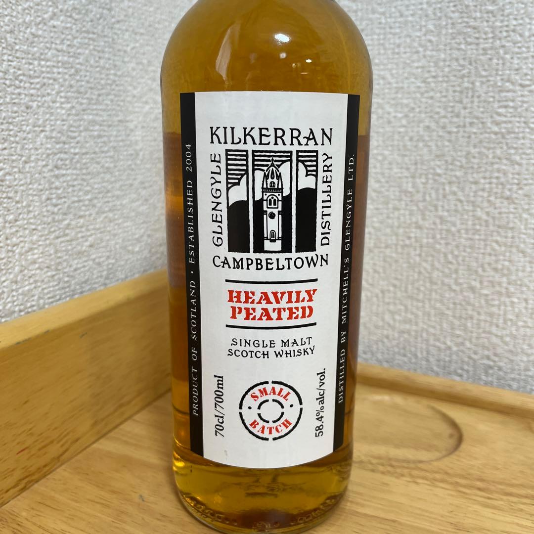 キルケラン　ヘビリー・ピーテッド 700ml 58%