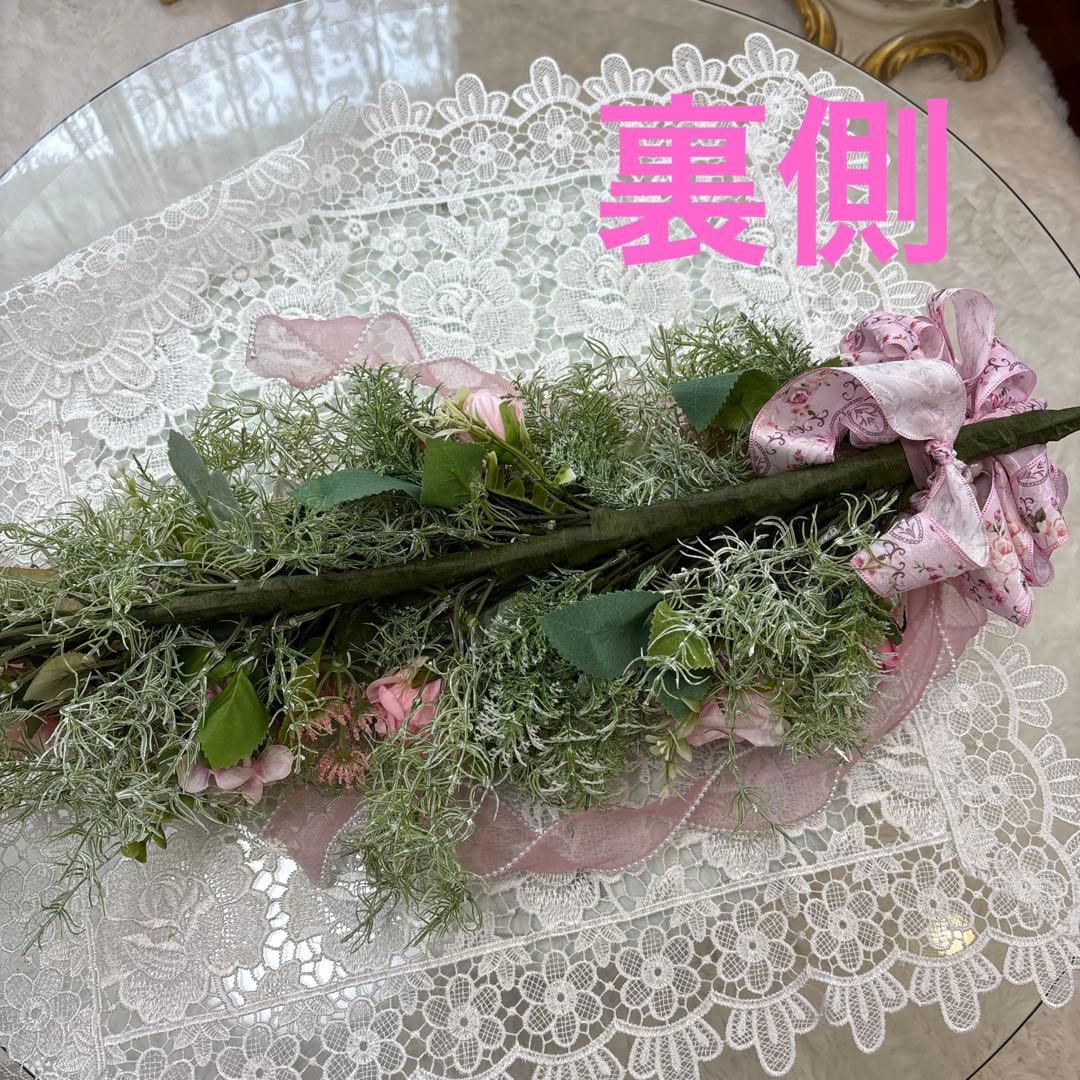 ピンクの壁掛け スワッグ strawberry様オーダー商品