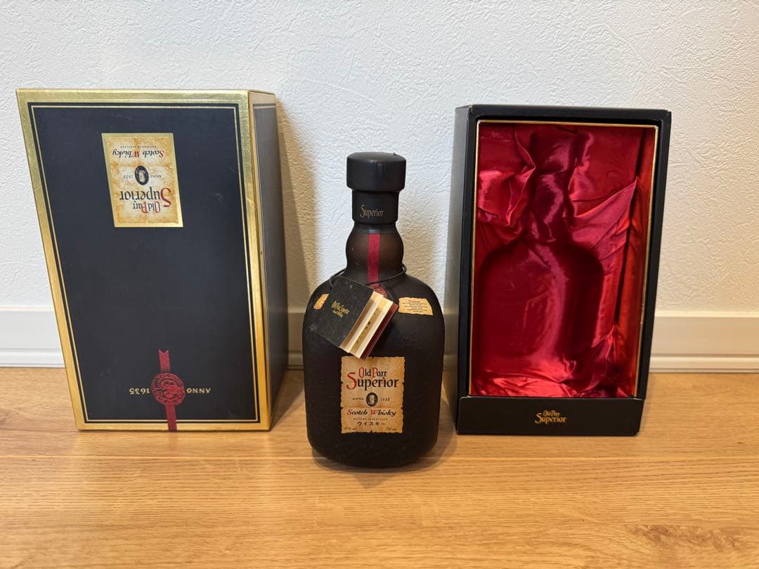 未開栓Old Parr Superior ウイスキー 古酒