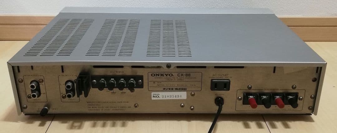 部品取り ONKYO カセット チューナー アンプ CX-88