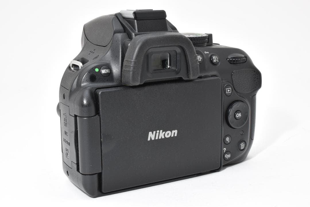 ニコン NIKON D5200 ブラック 一眼 SLR デジタルカメラ#221