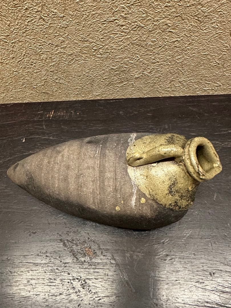 古道具　鴨徳利　骨董品
