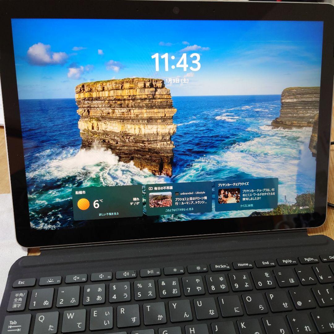 Surface Go2 美品　office2024/SDcard128Gb付き