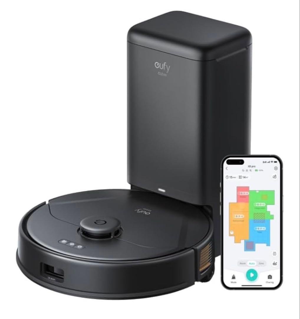 【新品】Anker Eufy Clean X8 Proロボット掃除機自動吸引機付