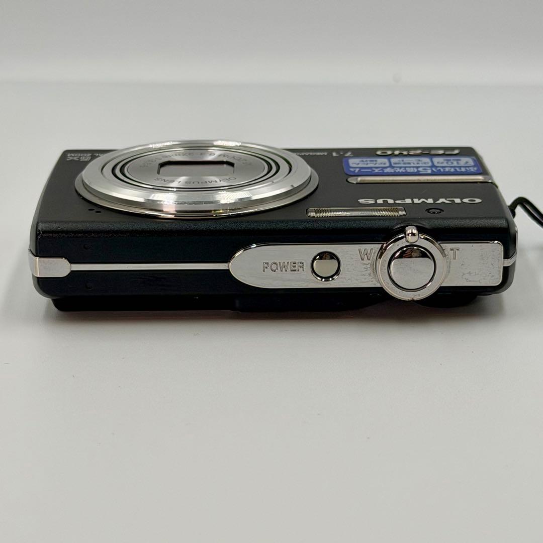 ✨美品✨オリンパス CAMEDIA FE-240 ブラック 充電器付き