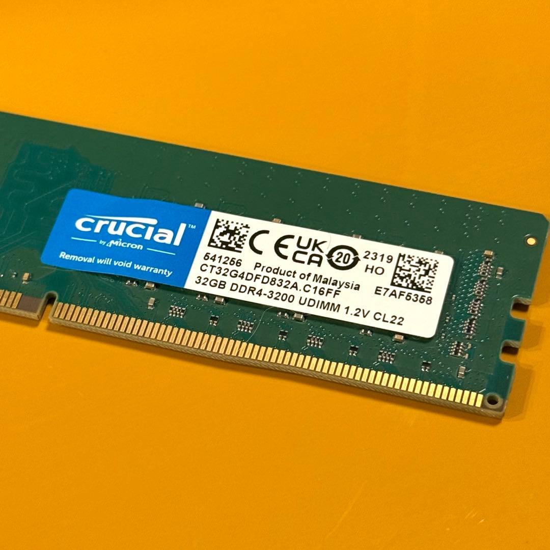 Crucial DDR4-3200 32GB ジャンク
