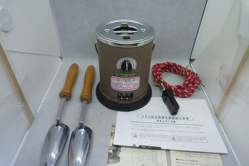 新品未使用未開封品　タキイ和裁電化鏝　 和裁コテ　和裁こて　鏝２本付