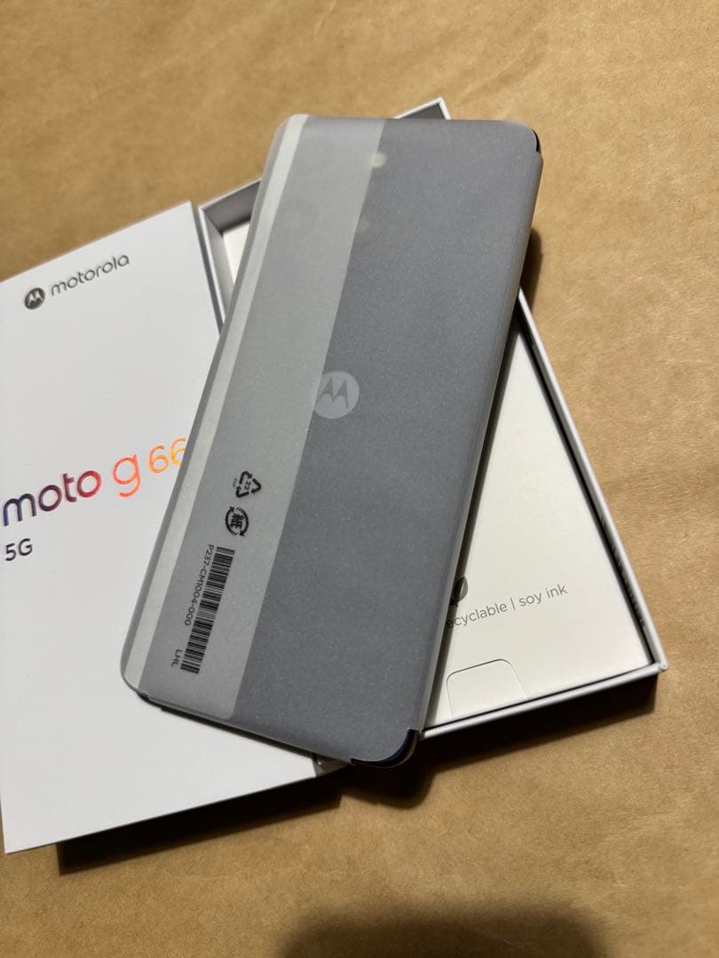 【ブラックオイスター】 moto g66y 5G【新品未使用】