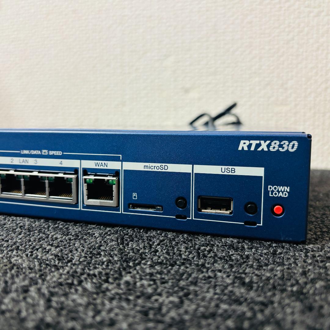 【送料無料】YAMAHA 有線LANルーター RTX830