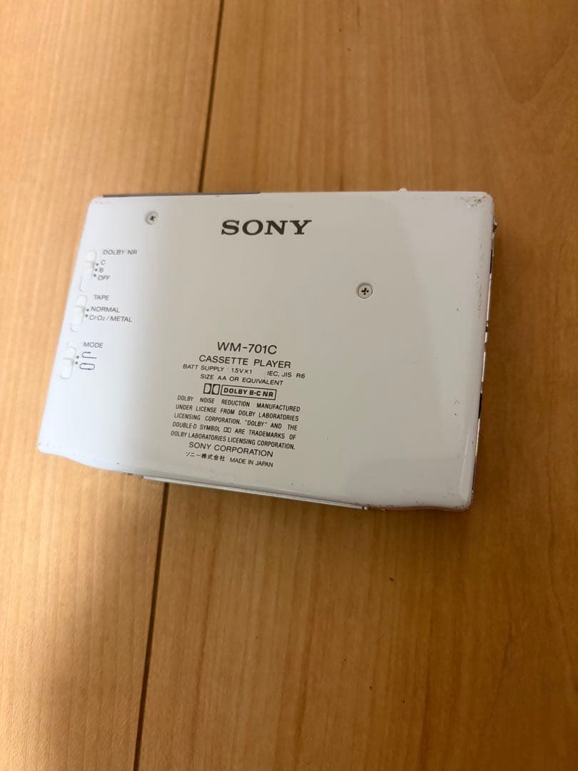 SONY WM-701C カセットプレーヤー