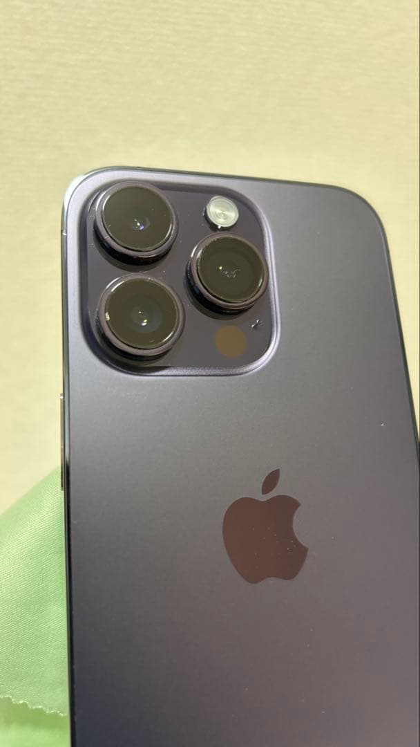 美品フル純正 iPhone 14 Pro 256GB パープル