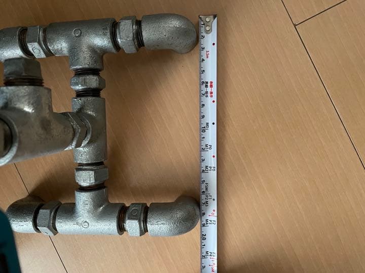 配管インテリア　ヘッドフォンスタンド