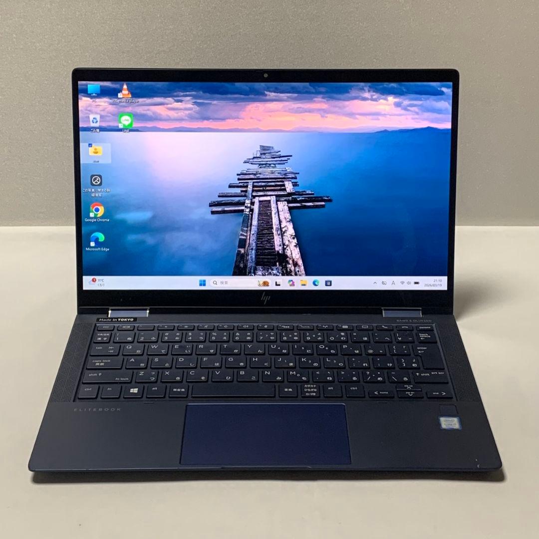 【美品】HP Dragonfly i7メモリ16GB タッチパネル パソコンPC