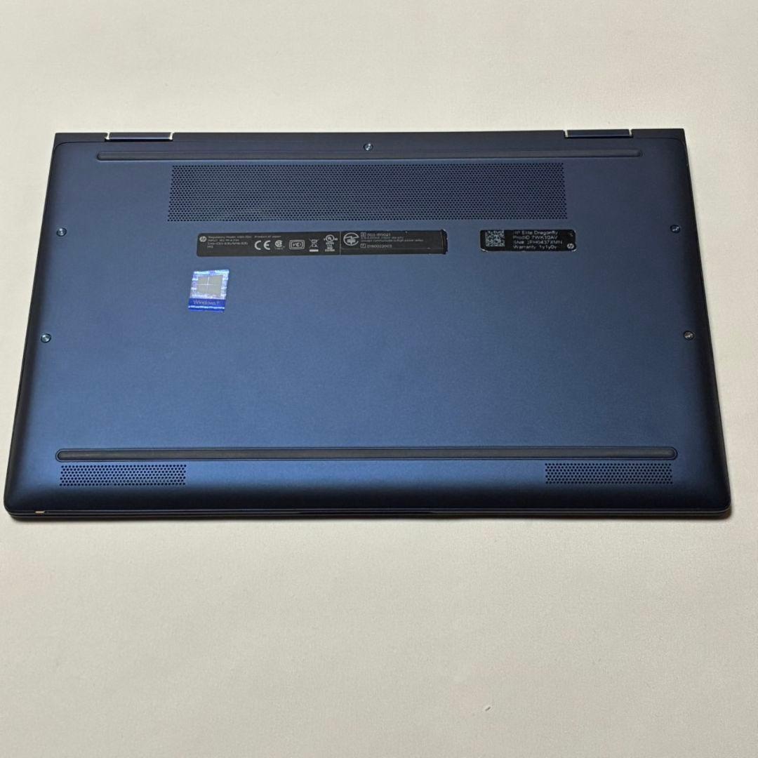 【美品】HP Dragonfly i7メモリ16GB タッチパネル パソコンPC
